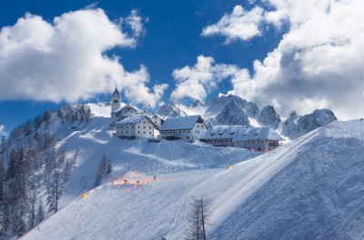 Monte Lussari d'inverno